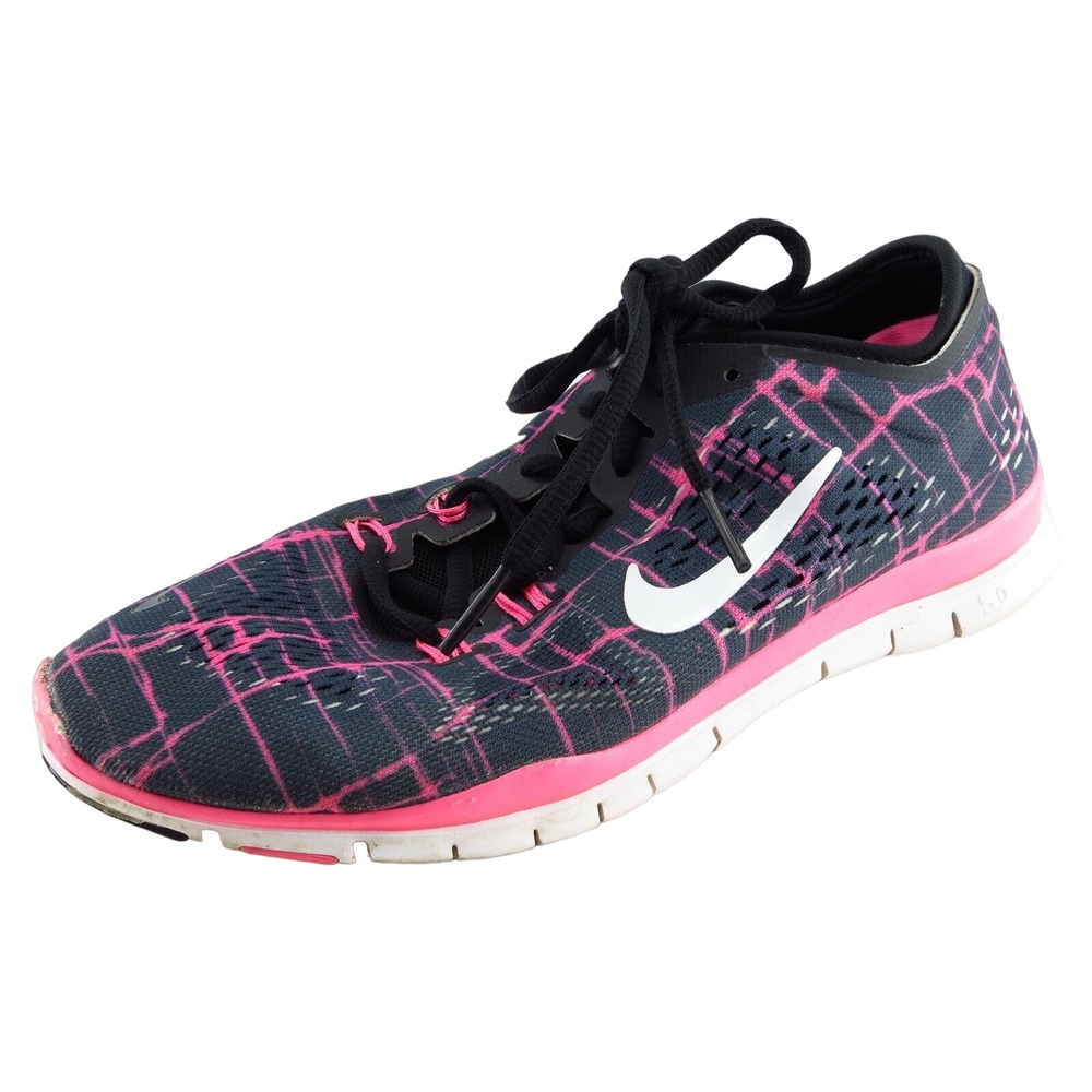 Nike Free TR Fit 4 Size 7‎ M Gray Lace Up Running Fabric Shoes